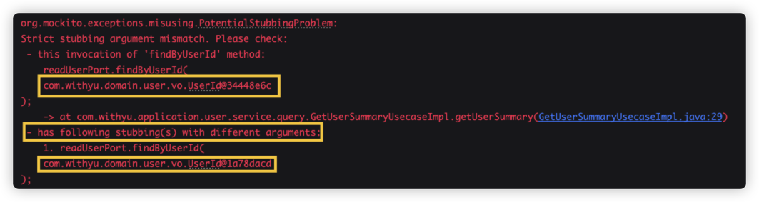 stubbing-fail