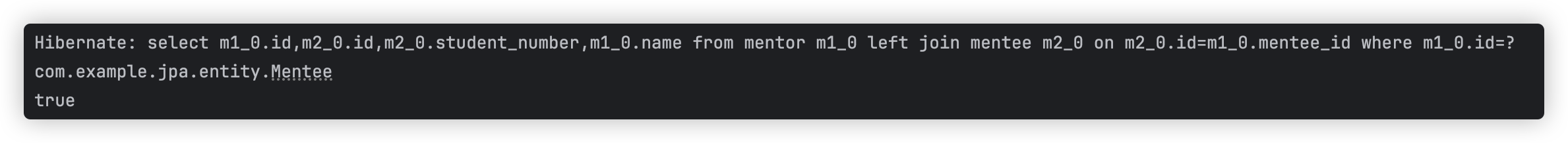 one-to-one-mentor-query
