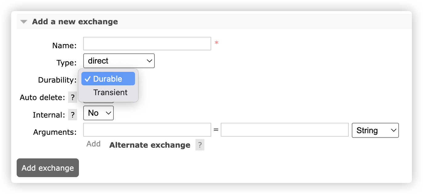 exchange-durability