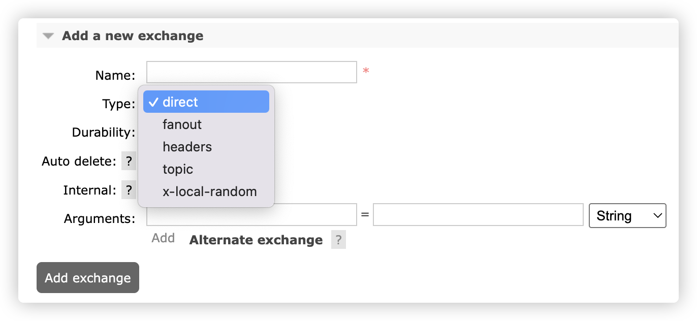 exchange-type